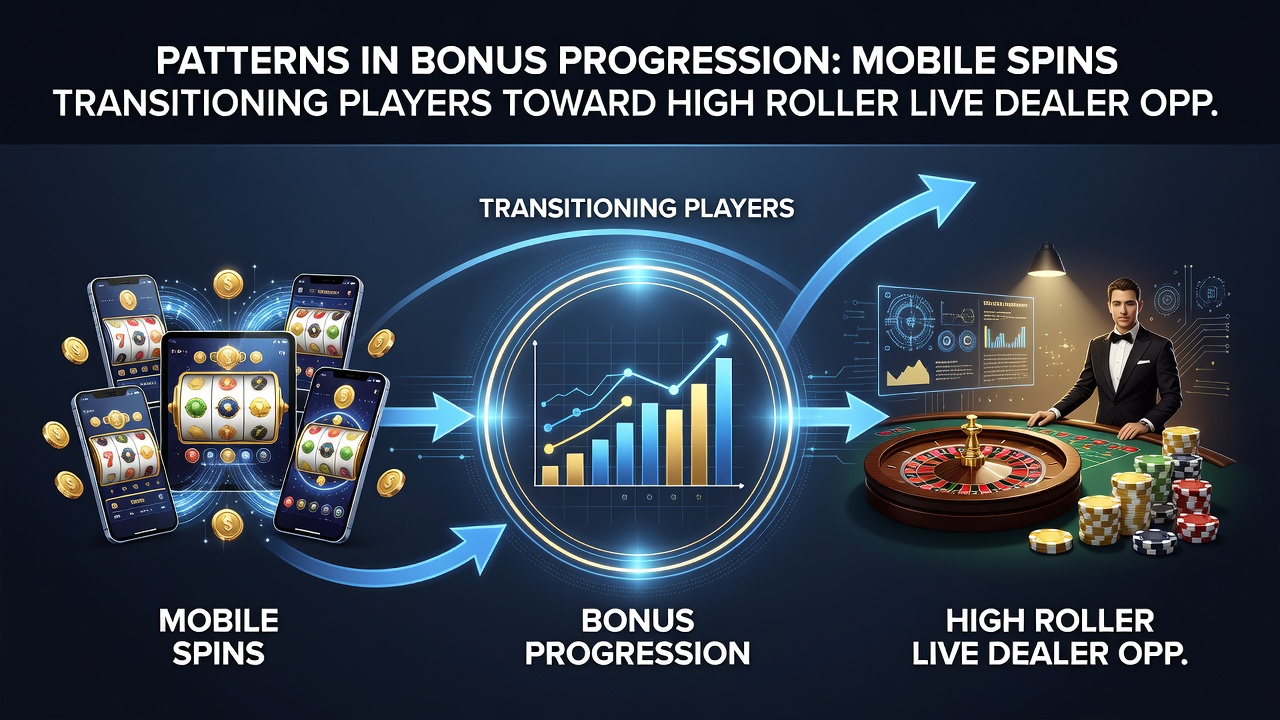 High roller live dealer casino table with VIP bonus progression elements